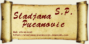 Slađana Pucanović vizit kartica